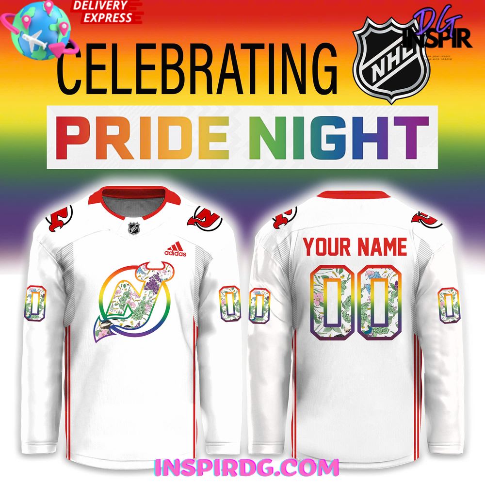 New Jersey Devils Pride Night 2025 Nhl Hockey Jersey
