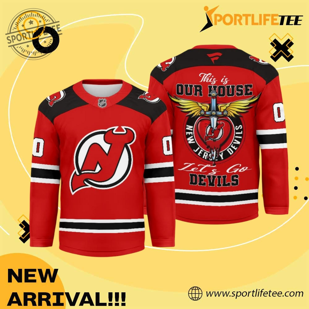 New Jersey Devils X Bon Jovi Hockey Jersey 2025