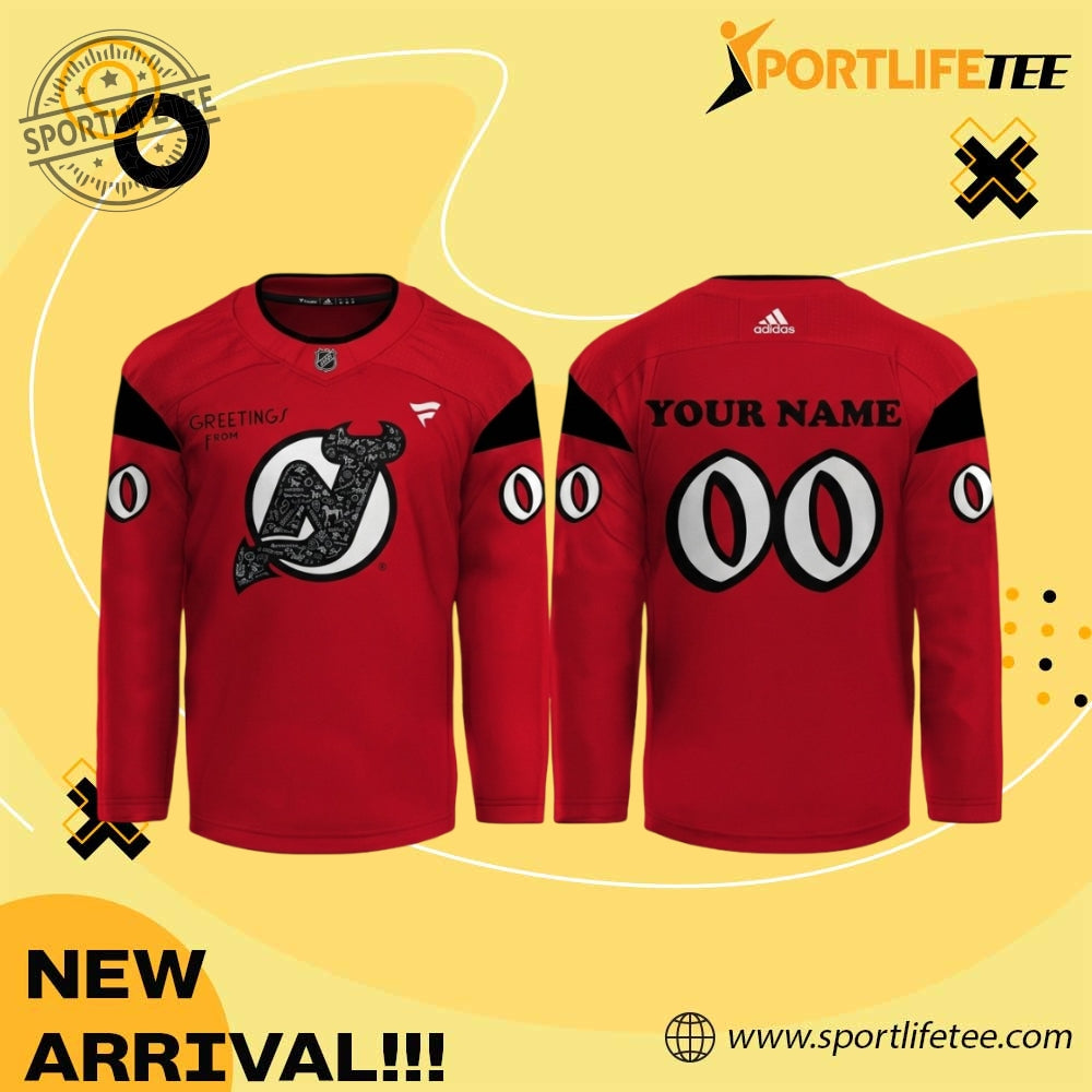 New Jersey Devils X Stone Pony 2026 Hockey Jersey Edition