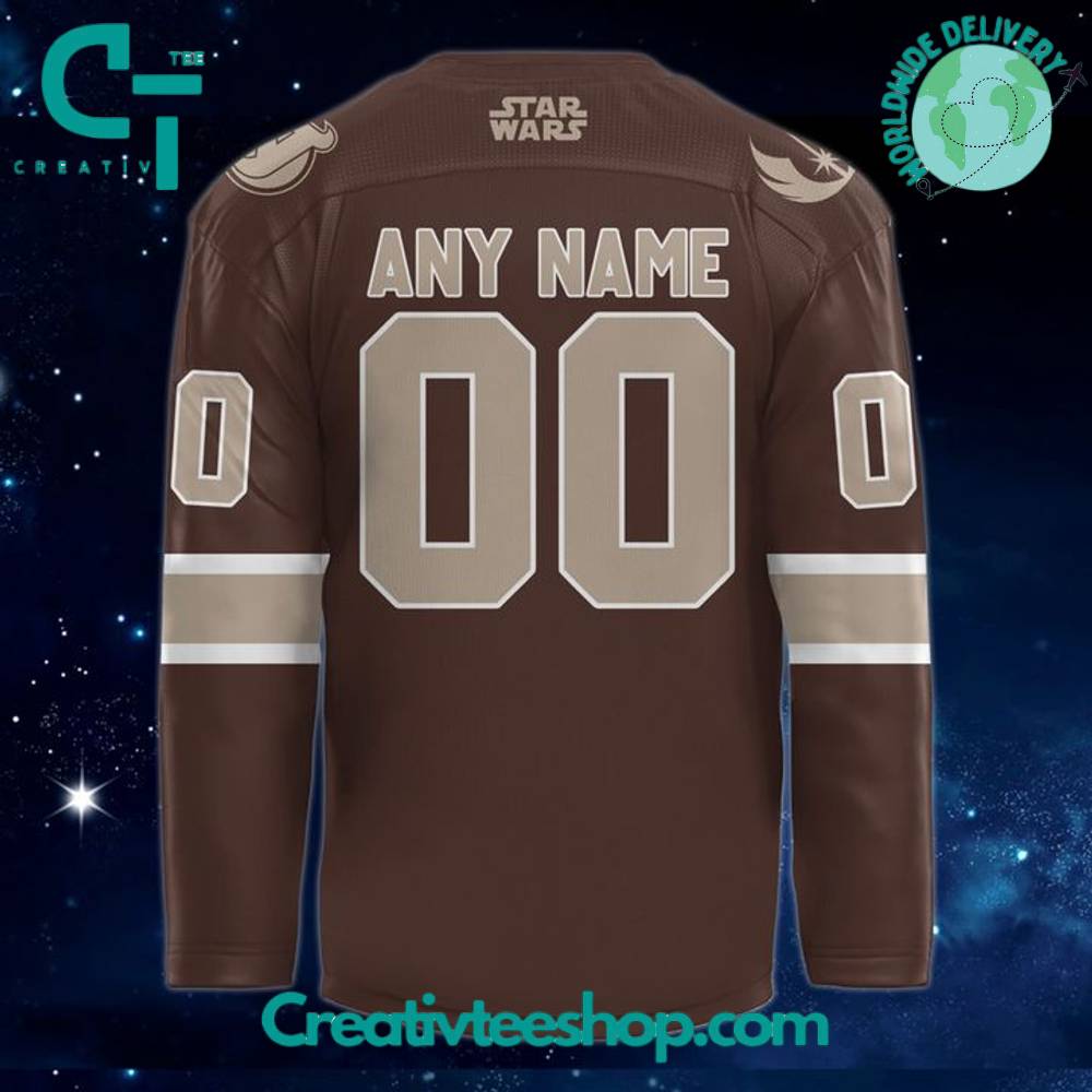 New Jersey Devils X 2025 Star Wars Day Special Grey Hockey Jersey