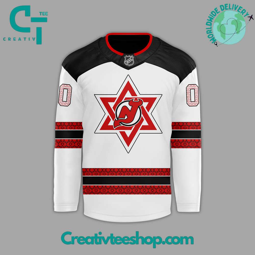 New Jersey Devils X Jewish Heritage Night Hockey Jersey