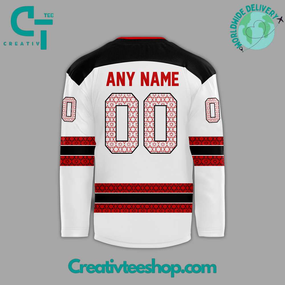 New Jersey Devils X Jewish Heritage Night Hockey Jersey