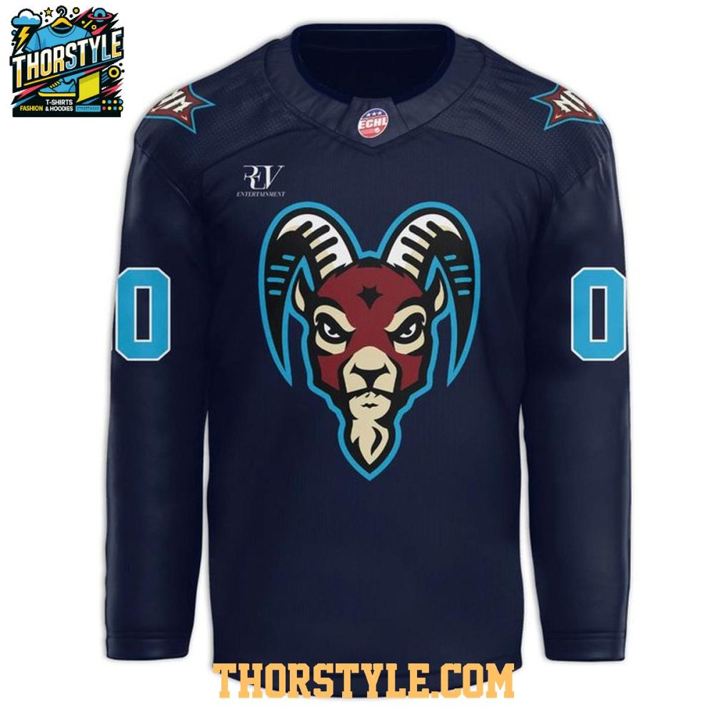 New Mexico Goatheads Brand Reveal 2025-2026 Personalized Hockey Jersey