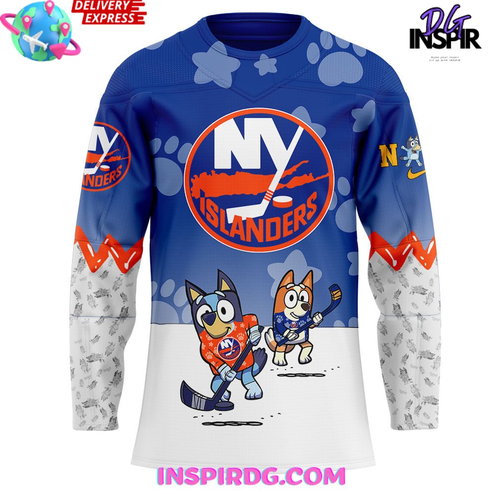 New York Islanders Bluey And Bingo Special Jersey