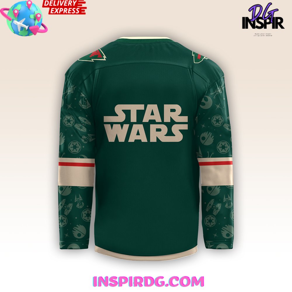 Minnesota Wild X Star Wars Night 2024 Hockey Jersey