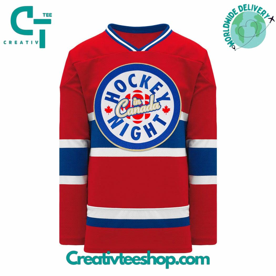 Montreal Canadiens Hockey Night In Canada Hockey Jersey