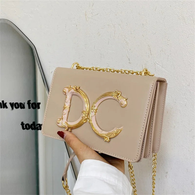 High quality fashionable women's bag hot selling chain bag trendy candy color small square bag for women