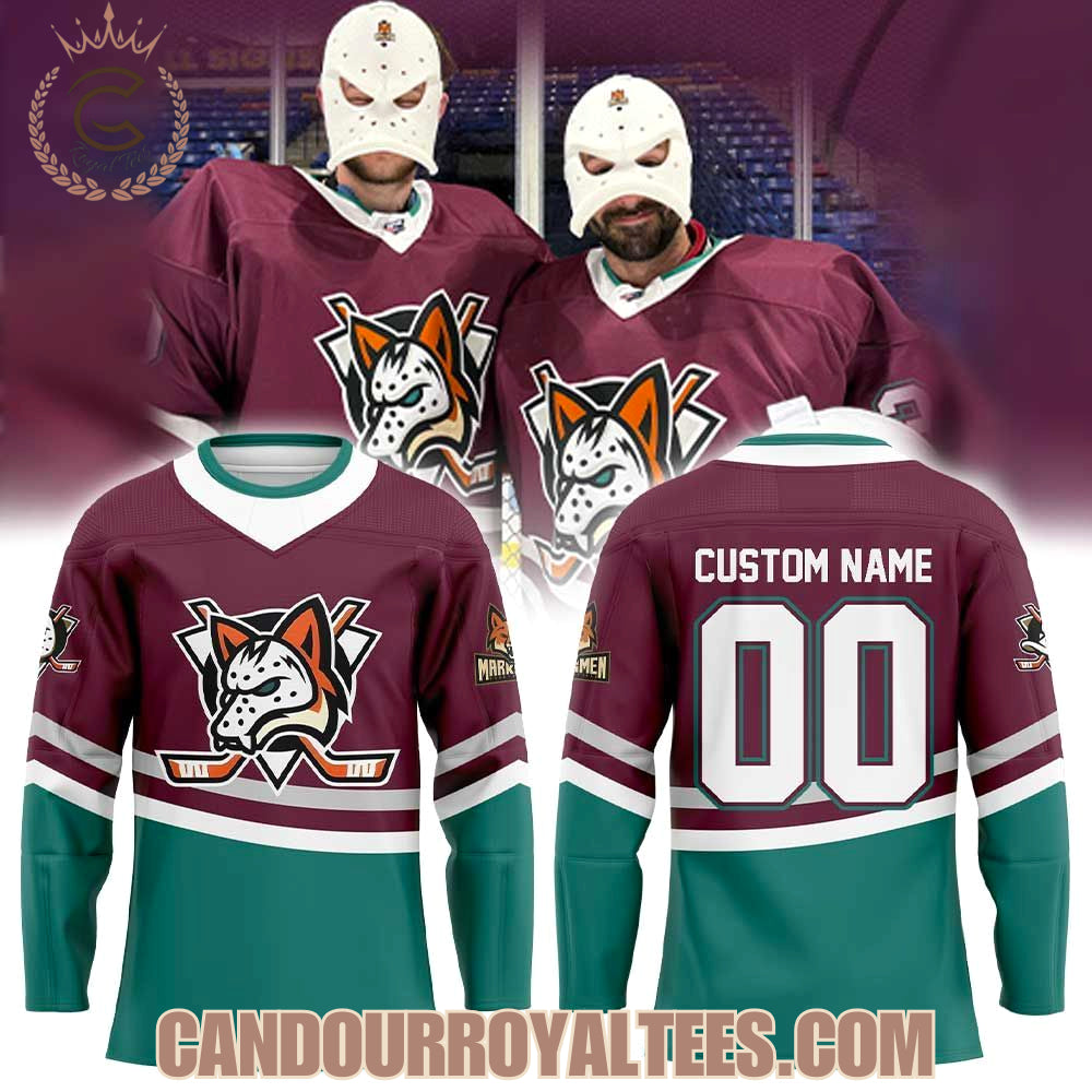 Fayetteville Marksmen Mighty Ducks Night 2026 Hockey Jersey