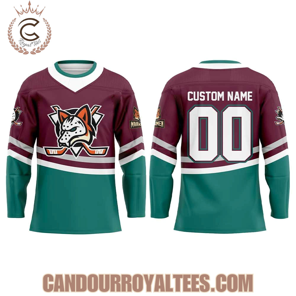Fayetteville Marksmen Mighty Ducks Night 2026 Hockey Jersey