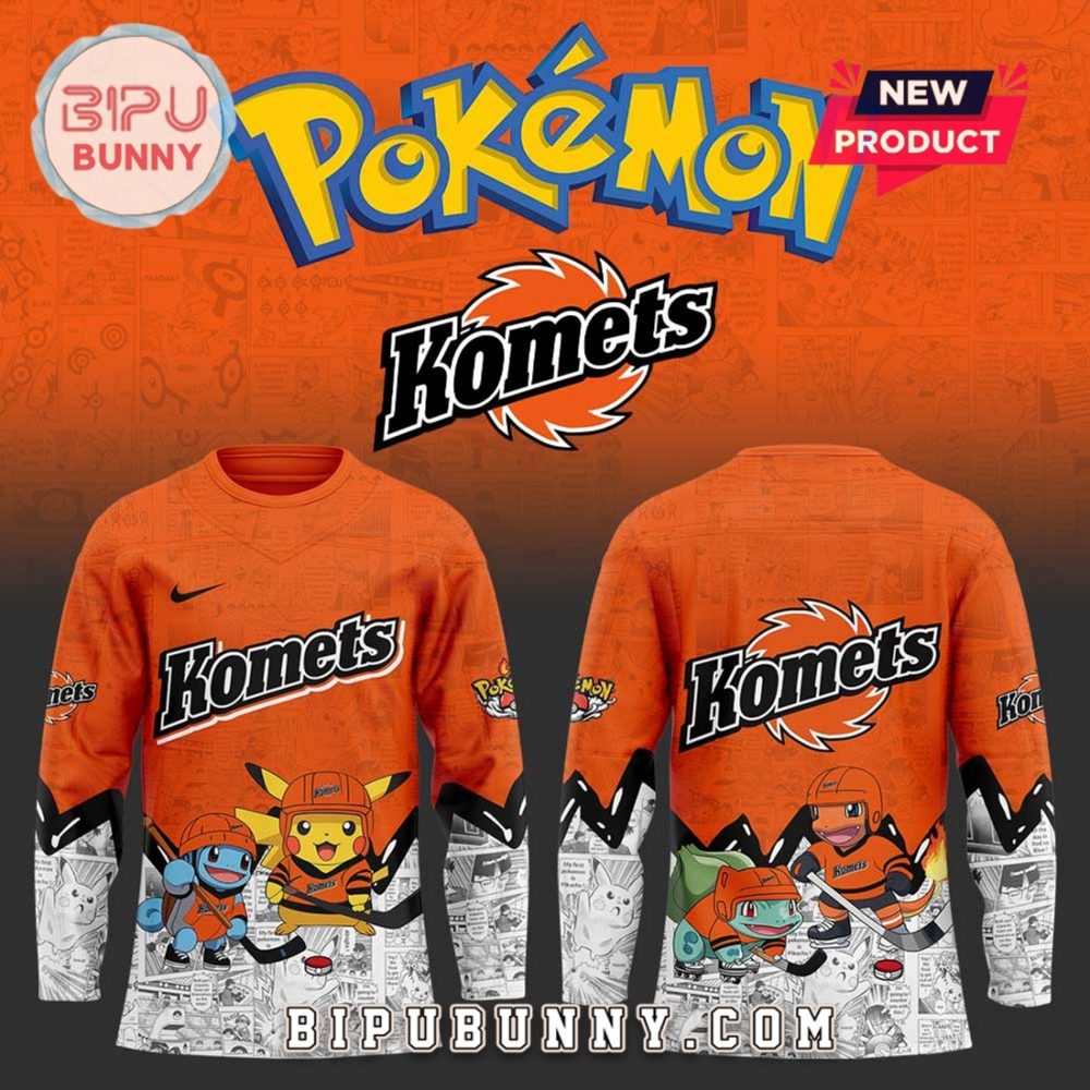 Fort Wayne Komets X Pokémon 2025 Hockey Jersey