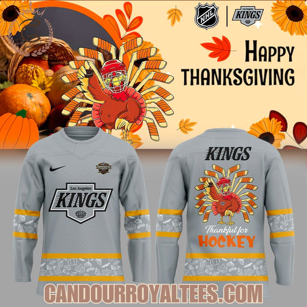 Los Angeles Kings Happy Thanksgiving 2025 Jersey
