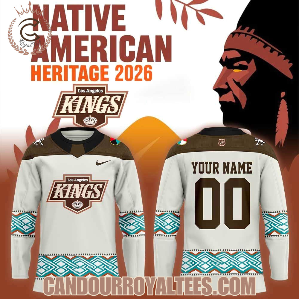Los Angeles Kings Native American Heritage Night 2026 Hockey Jersey