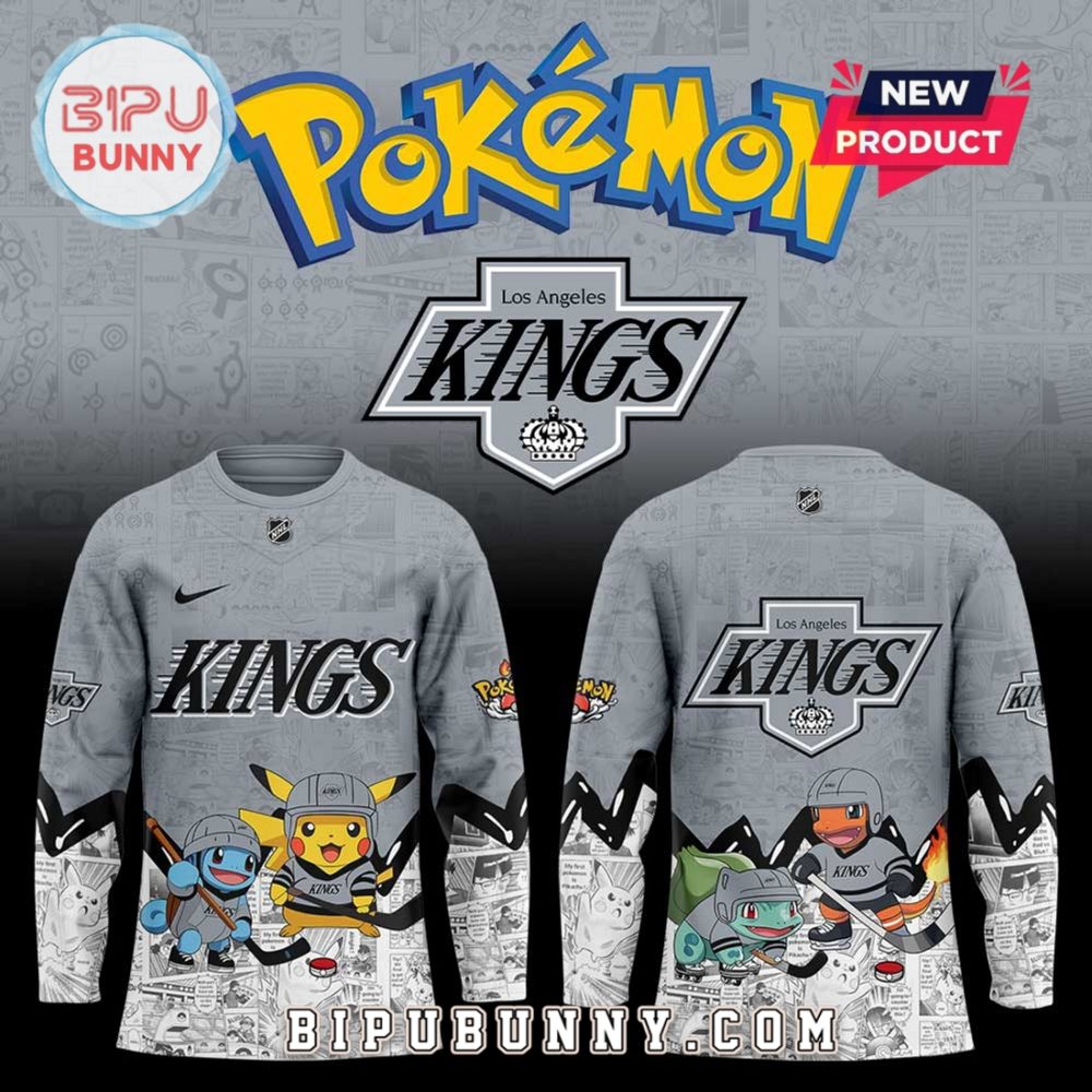 Los Angeles Kings X Pokémon Hockey Jersey