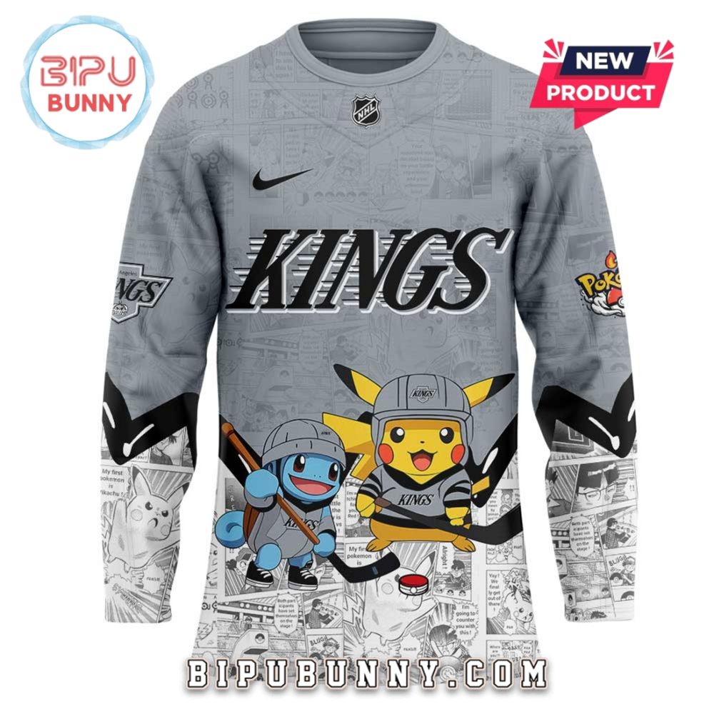Los Angeles Kings X Pokémon Hockey Jersey