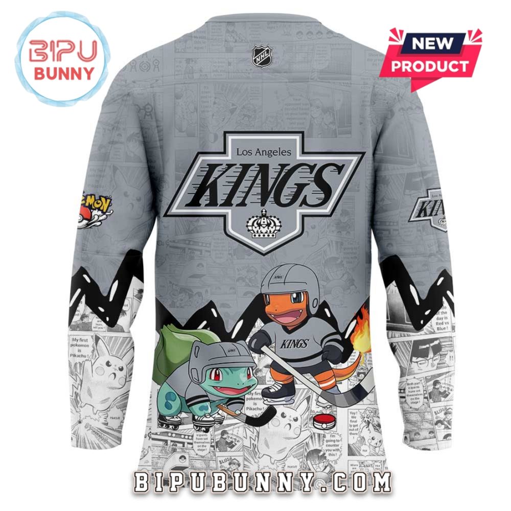 Los Angeles Kings X Pokémon Hockey Jersey