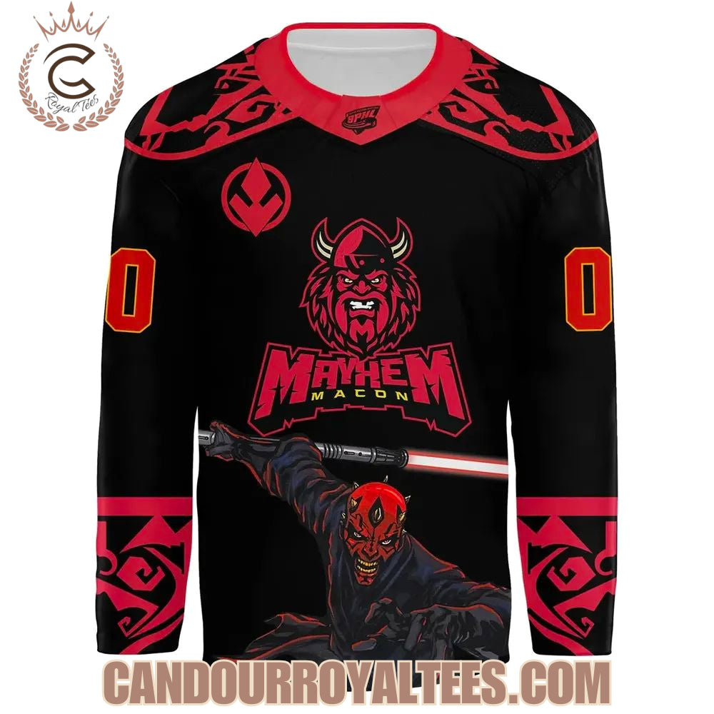 Macon Mayhem X 2026 Star Wars Night Jersey