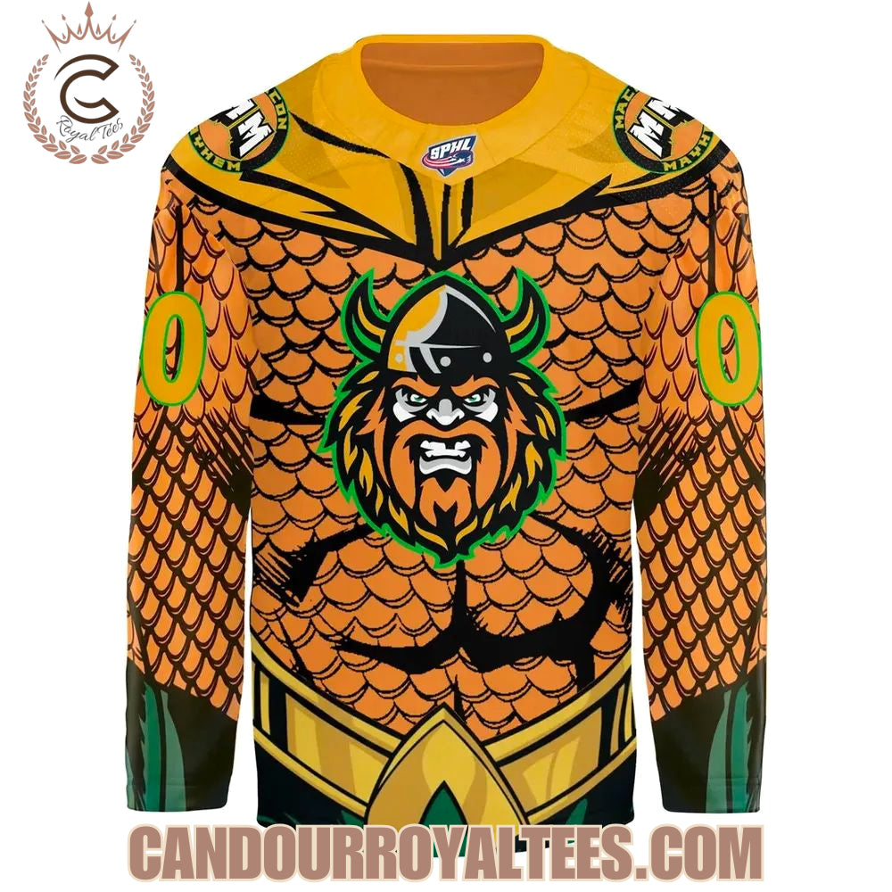 Macon Mayhem X Super Hero Jerseys 2026