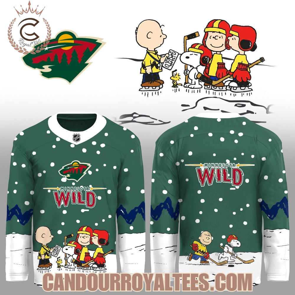 Minnesota Wild X Snoopy 2025 Jersey