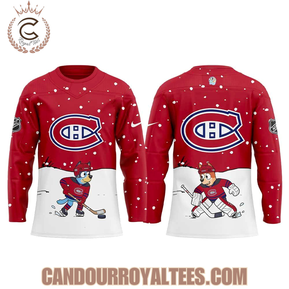 Montreal Canadiens X Bluey &amp; Bingo Jersey