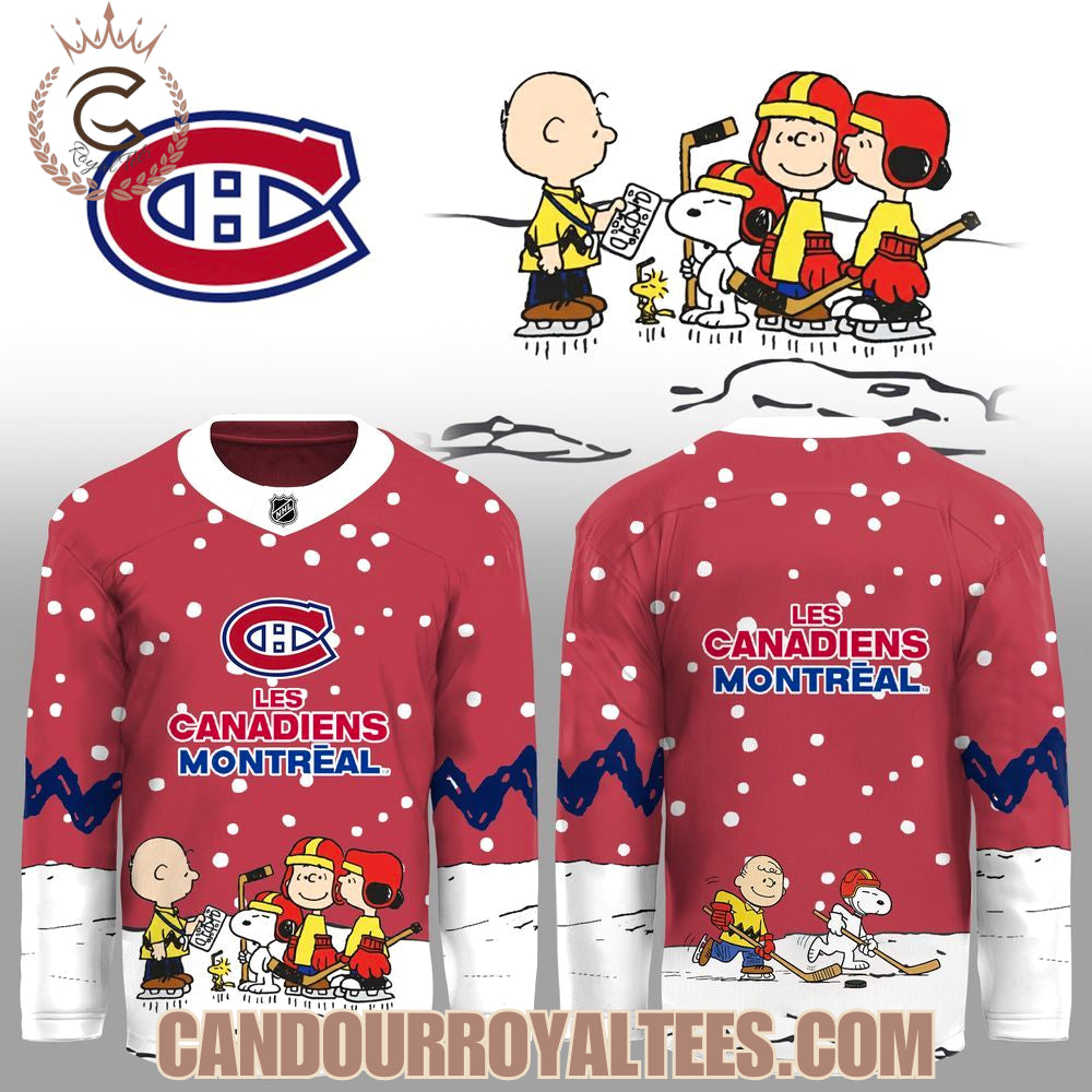Montreal Canadiens X Snoopy 2025 Jersey