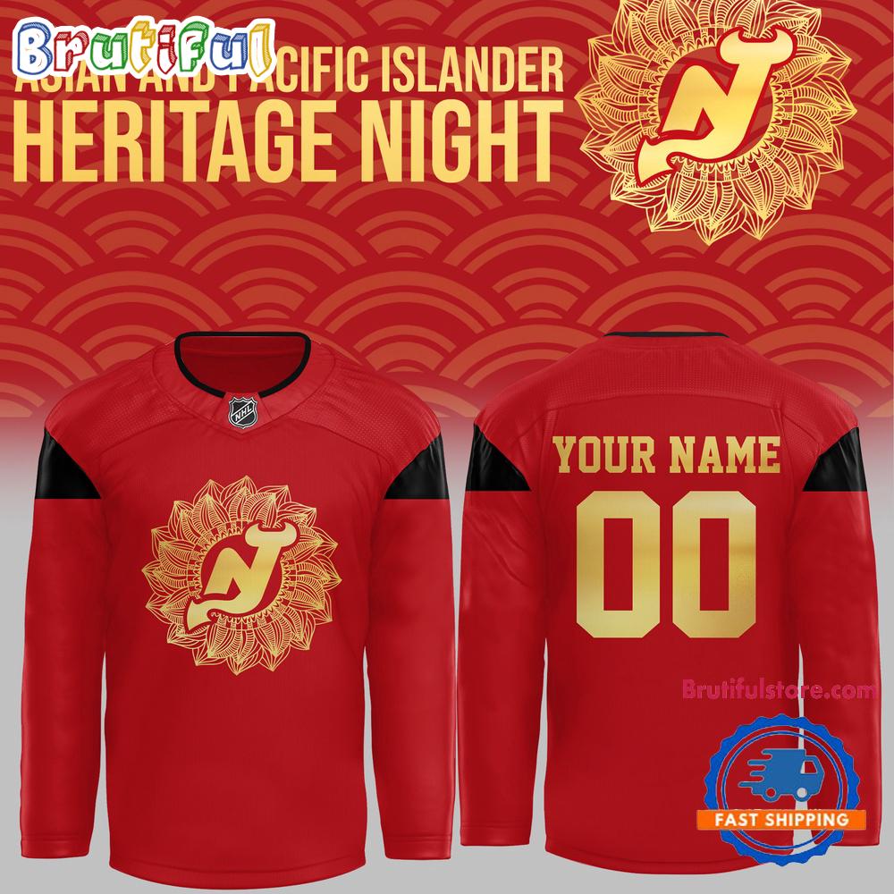 New Jersey Devils Special Asian And Pacific Islander Heritage Night 2025 Jersey Shirt