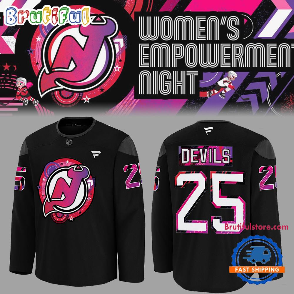 New Jersey Devils Women’S Empowerment Night Hockey Jersey