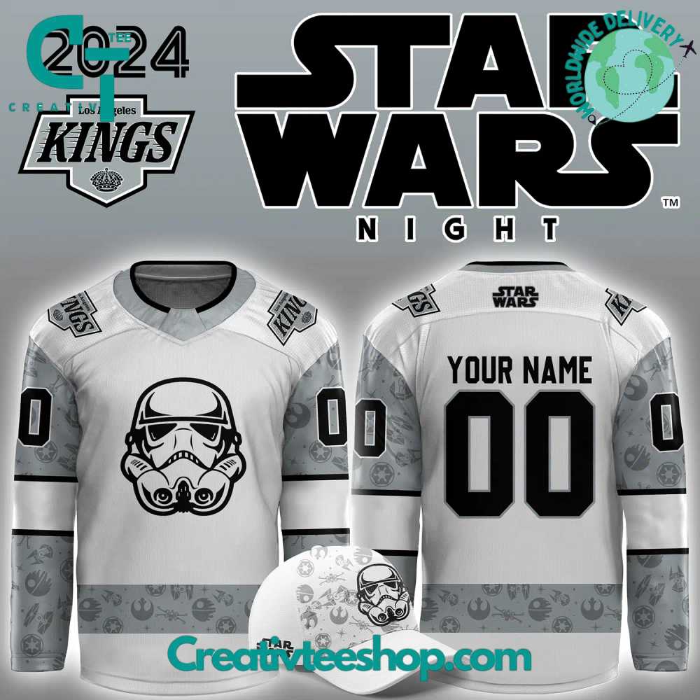 Los Angeles Kings X Star Wars Night Hockey Jersey