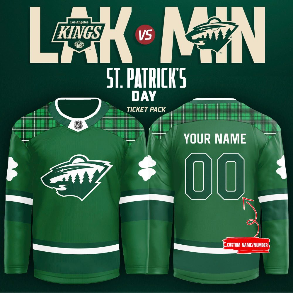 Minnesota Wild ?St. Patricks Day? Jersey